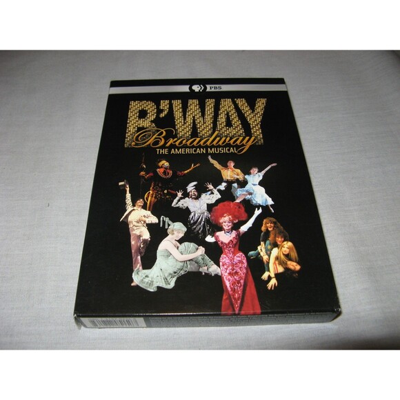 Broadway The American Musical B'Way PBS Documentary DVD 3-disc set 2004 - Picture 1 of 3